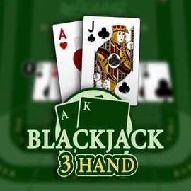 Blackjack 3H (Habanero) logo by Habanero at 7 Seas Casino