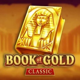 Book of Gold Classic slot icon by Playson, available at 7 Seas Casino