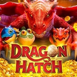 Official Slots logo: Dragon Hatch by PG Soft at 7 Seas Casino
